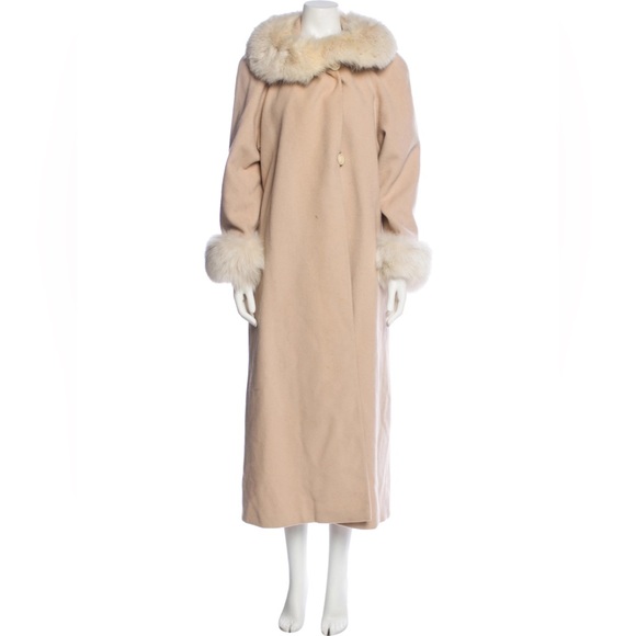 Marvin Richards Jackets & Blazers - Marvin Richards Lambswool Faux Fur Coat